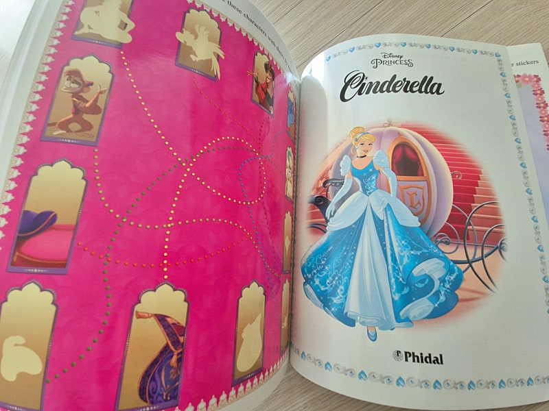 디즈니 정품 스티커북 디즈니 공주 스티커북 디즈니공주 스티커북 어린이날선물 어린이날 선물 티니핑 하츄핑 오로라핑 왕...--8