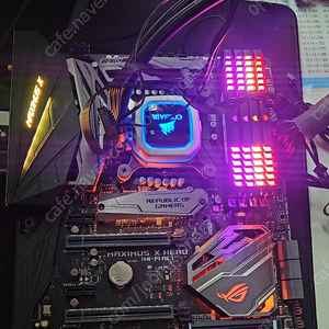 9900k/아수스 막시무스 히어로 (z370)/ 커세어 벤져스프로 (8gx4)