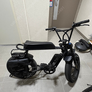 모페즈 전기자전거 1000w 올블랙