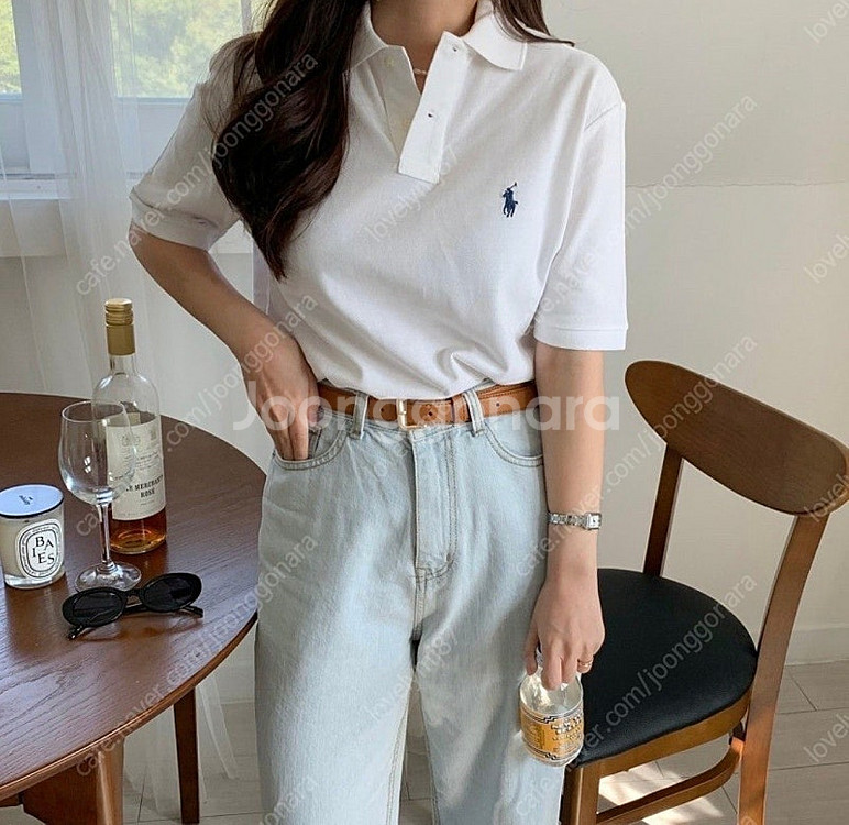 폴로 랄프로렌 반팔 카라티--1