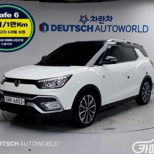 티볼리 에어 2WD 디젤 1.6 RX 2017 년 중고차/전액할부/중고리스/중고렌트/