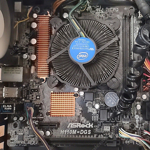 h110m + i5 6500, i5 6600, i5 6600k + 기쿨