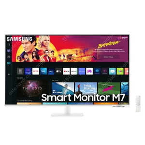 삼성 스마트모니터 m7 43인치 화이트 미개봉 새상품