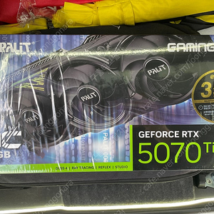 테스트만한 사용없는 제품 RTX 5070 Ti Palit GamingPro