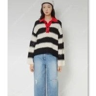 럭키슈에뜨 컬러 블록 니트 탑 프리 사이즈 베네통 글리터 가디건 시슬리 셔츠형 체크 자켓