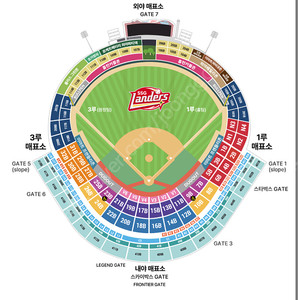 5/25 SSG 랜더스 vs LG 트윈스 3루 프렌들리존 정가이하