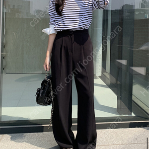 르꼬르망 블랙라벨 두바이팬츠 검정L 기본기장
