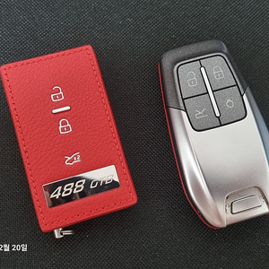 [판매] 페라리 296 GTB/458 이탈리아/488 스파이더/F8 트리뷰토/포르토피노/로마/SF90 차량키 최신형 스마트키로 업그레이드 개조 제작