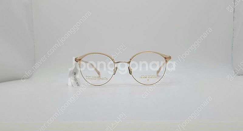 FRANK CUSTOM 고급 하금테 6176 새제품--0