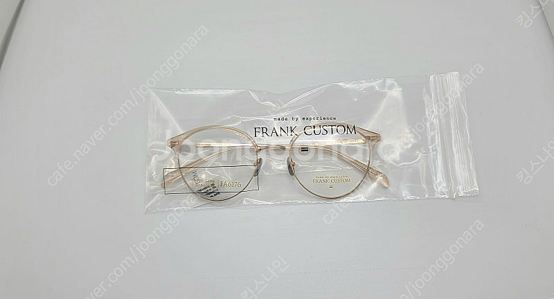 FRANK CUSTOM 고급 하금테 6176 새제품--5