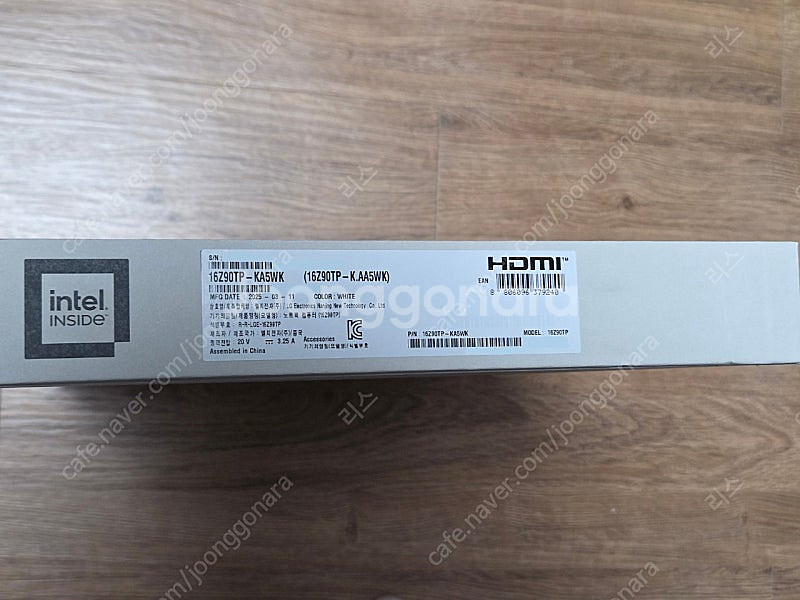 LG 그램 Pro 16Z90TP-KA5WK 미개봉 새상...--1