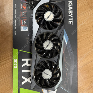 기가바이트 RTX3070 Gaming OC 3팬 그래픽카드 급처(택포)