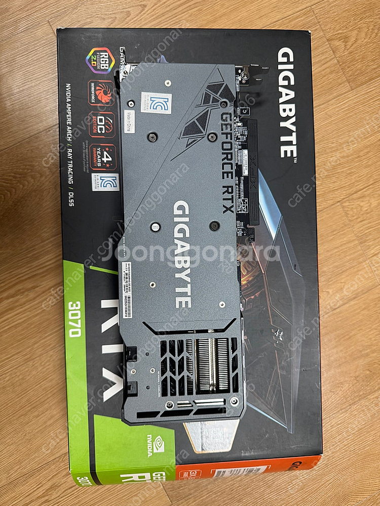 기가바이트 RTX3070 Gaming OC 3팬 그래픽...--2