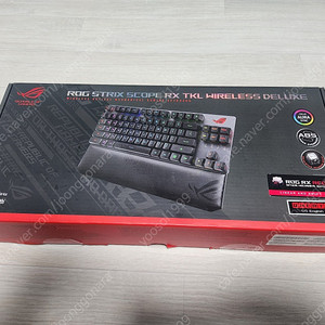 ASUS ROG STRIX SCOPE RX TKL 무선 키보드 적축