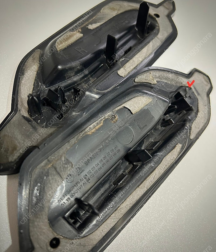 BMW F87 M2 정품 휀다 가니쉬 사이드핀--2