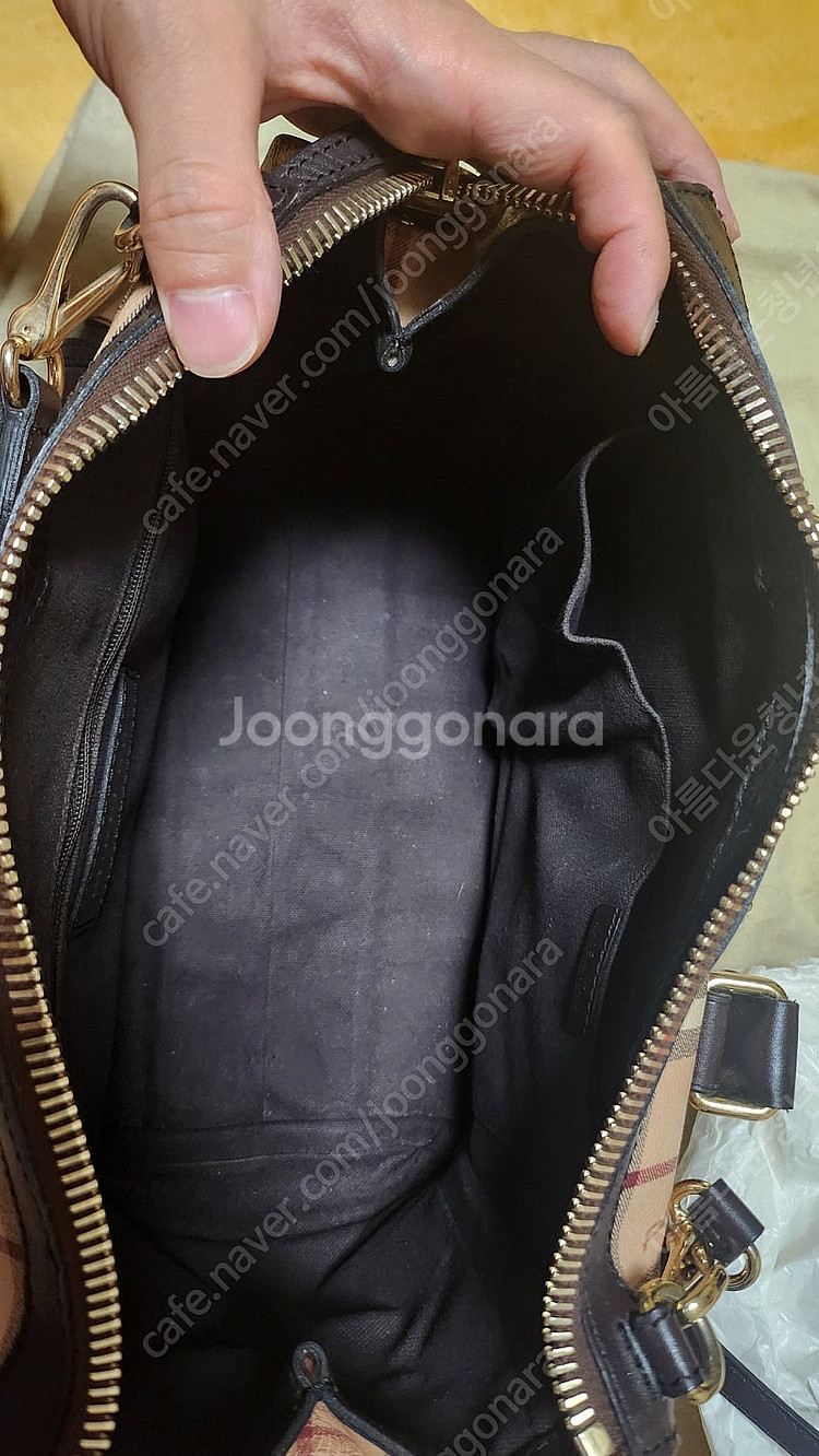 버버리 글래드스톤 토트백--5