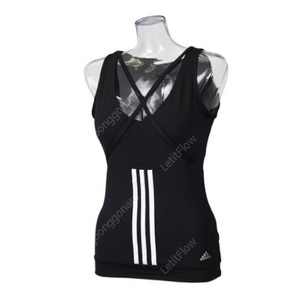 Adidas 아디다스 여성용 기능성 스포츠 슬리브리스 탑