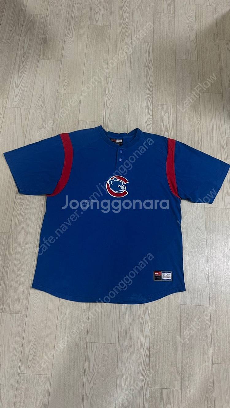 Nike 나이키 빈티지 MLB 시카고 컵스 버튼업 쿼터...--0