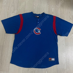 Nike 나이키 빈티지 MLB 시카고 컵스 버튼업 쿼터 배팅 져지 유니폼