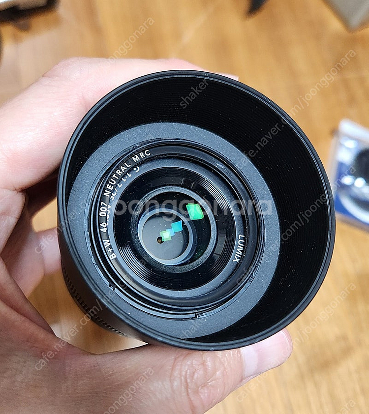 파나소닉 루믹스 25mm 1.7 마포렌즈--1