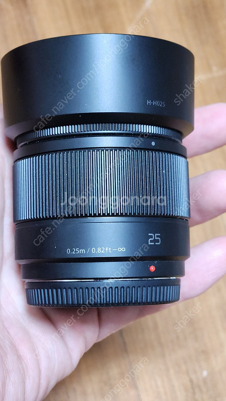 파나소닉 루믹스 25mm 1.7 마포렌즈--3