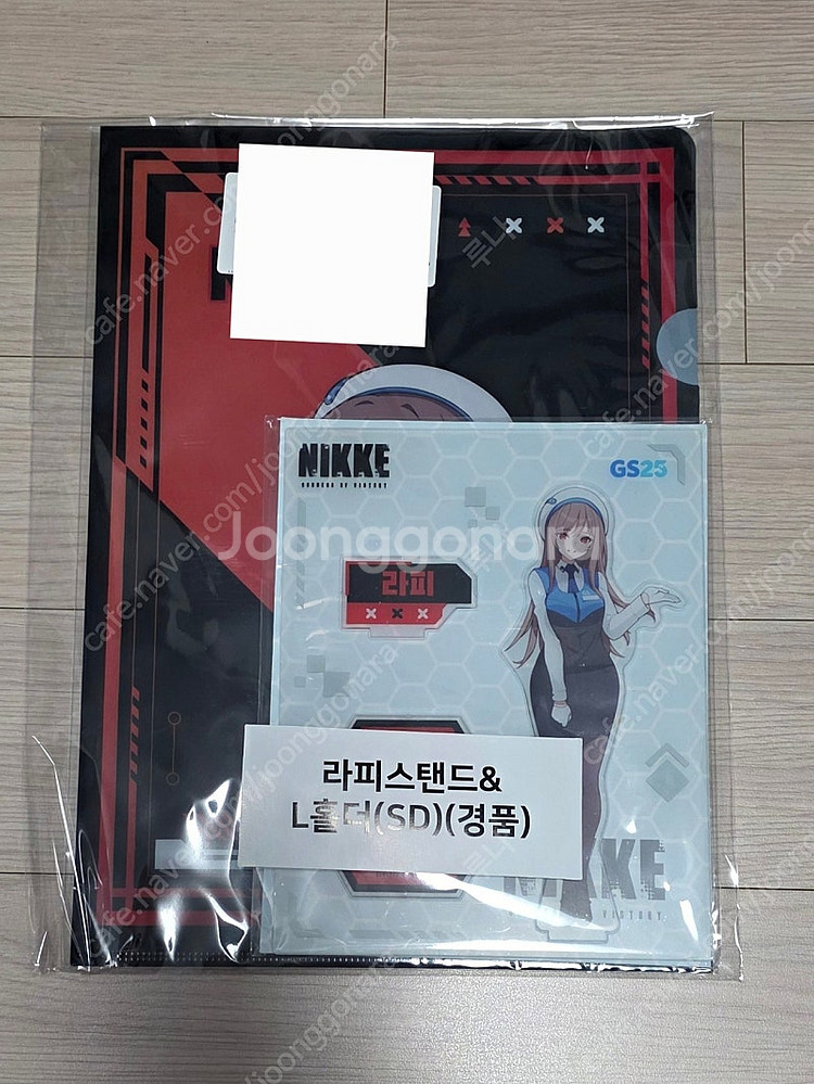 니케 GS25콜라보 라피 아크릴 스탠드 L홀더 Sd팝니...--0