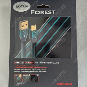 오디오퀘스트 USB 케이블