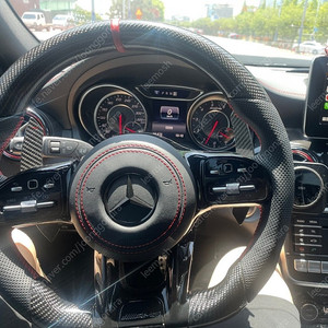 벤츠 amg 커스텀 카본 핸들