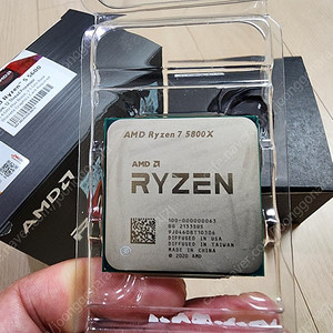 AMD 라이젠 7 5800x (미사용 기쿨 포함)