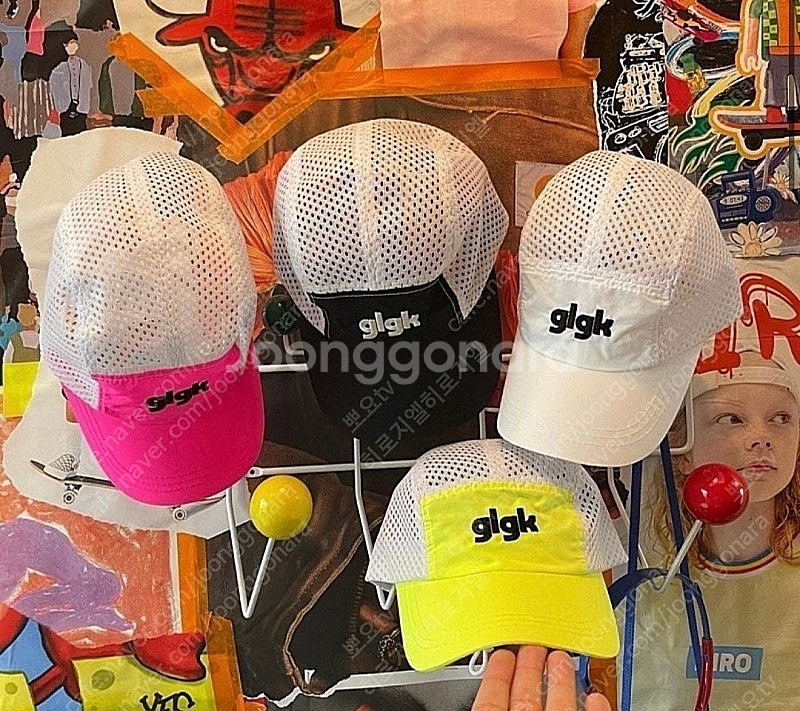 지엘 히로 glgk 메쉬 캡 모자 구해요--0
