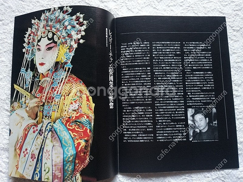 패왕별희, 일본개봉당시 팜플렛, 장국영, 공리,첸카이거--1