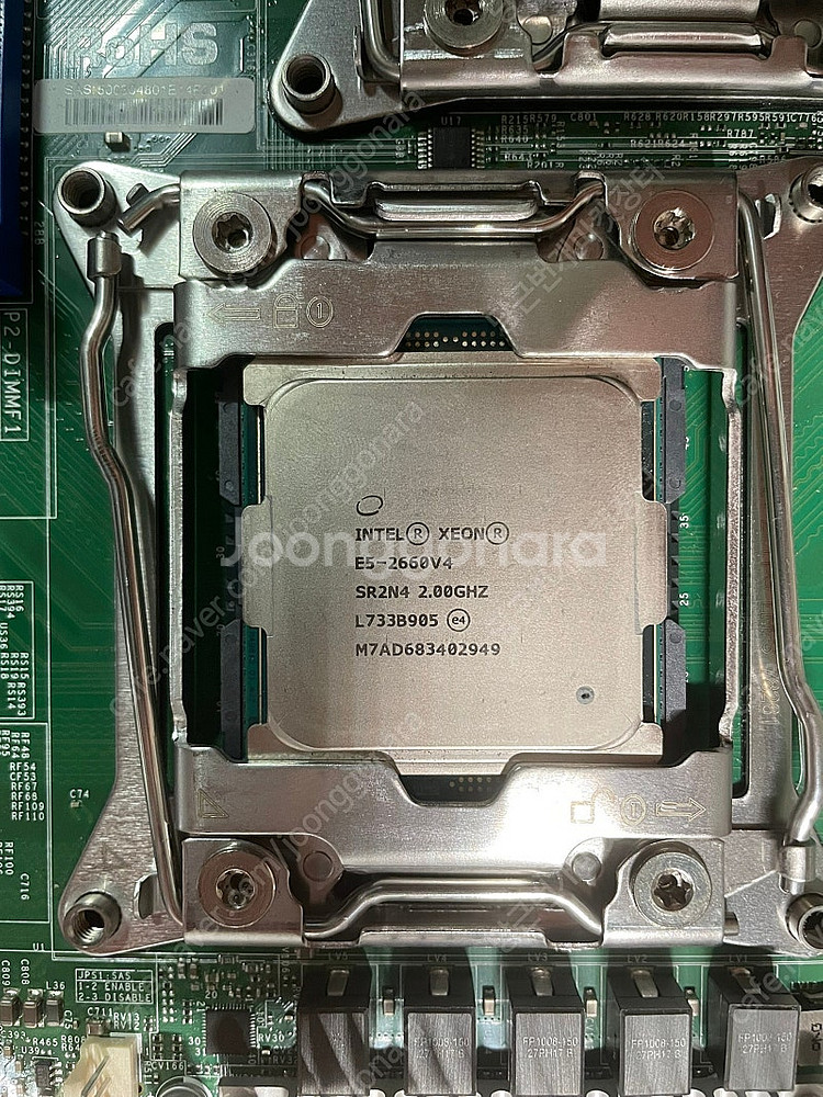 제온 E5 2660V4와 X10DRL-C 판매합니다.--2