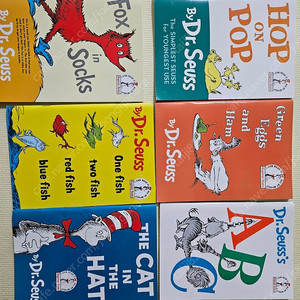 닥터수스 Dr. Seuss's시리즈 페이퍼백 6종 #잠수네영어 #엄마표영어 #영어원서