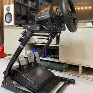 Thrustmaster T300 RS GT 레이싱 휠 + 3패달 + 거치대
