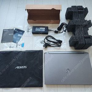 기가바이트 어로스 15G XB 게이밍 노트북 판매 (인텔i7, 16GB, RTX2070 8GB, SSD 1TB)