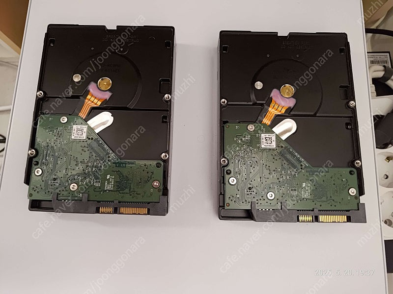WD RED NAS 하드디스크 4TB 2개--1