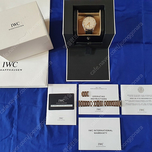 iwc 포르투기저40 골드핸즈 판매해요