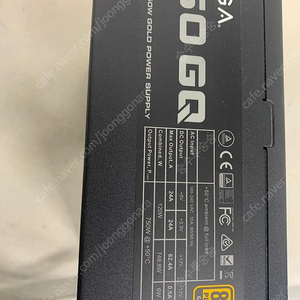 EVGA 750w 80plus gold 파워 팝니다.