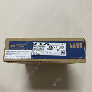 MR-J4-40B 미개봉 새상품 1EA 팝니다.