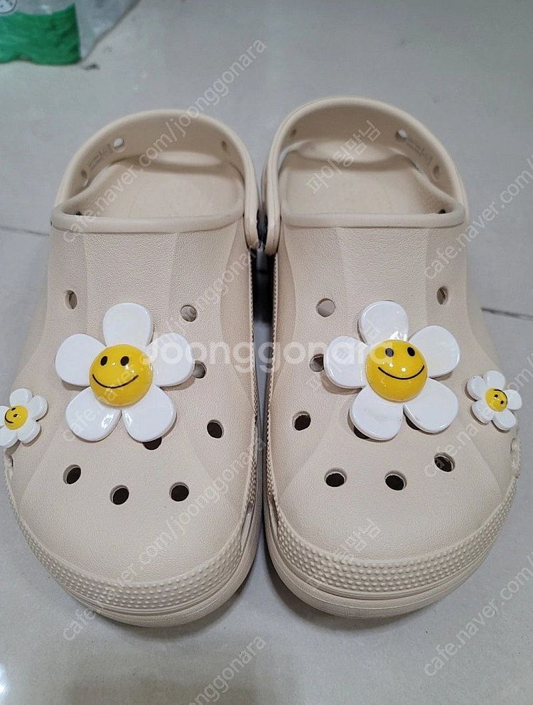 크록스 245 - 250 베이지--0