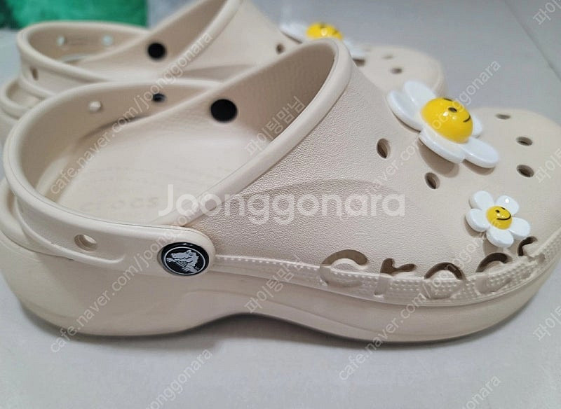 크록스 245 - 250 베이지--1