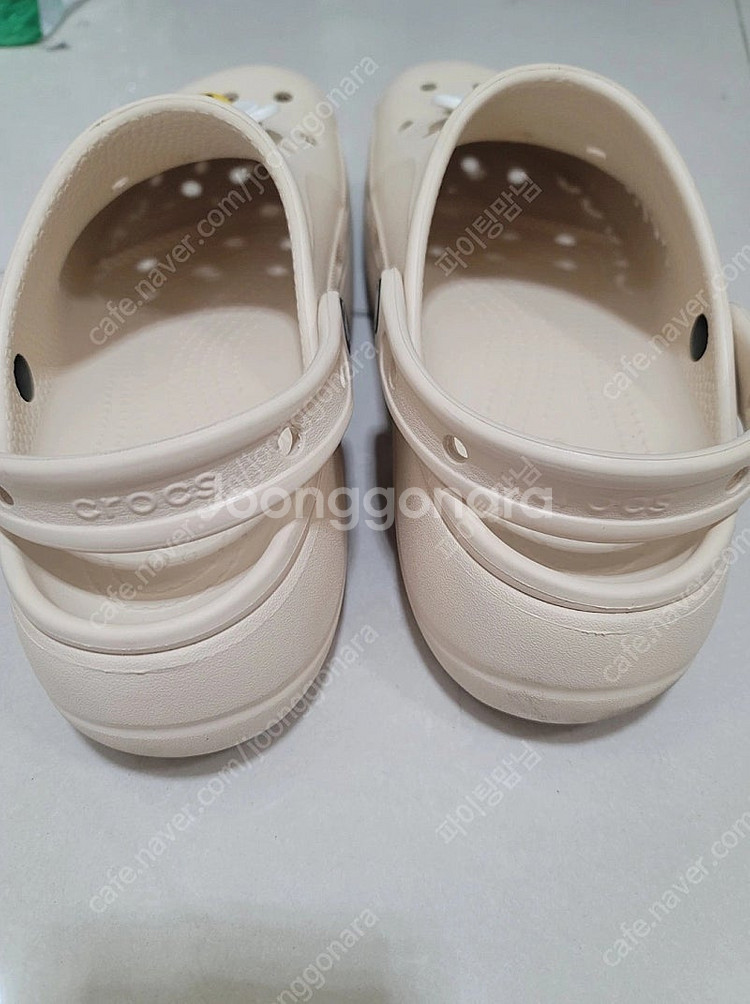 크록스 245 - 250 베이지--2