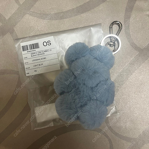 로클 로우클래식 리리피피 키링 light blue 새상품 rrpp x low classic lc bunny keyring