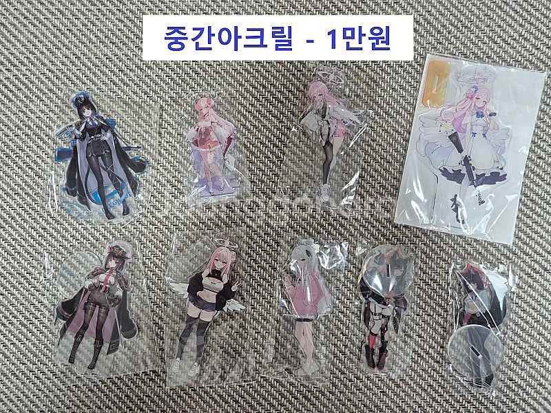 홀로라이브 , 블루아카이브 아크릴 및 굿즈 팝니다.--5