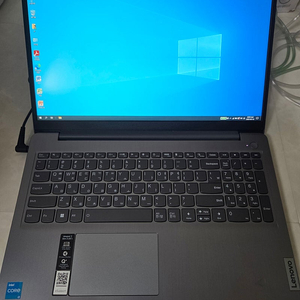 레노버 i3 11세대 슬림 노트북 15.6인치 노트북 풀박스 충전기 팝니다. . 레노버 IdeaPad 3 15ITL6 노트북