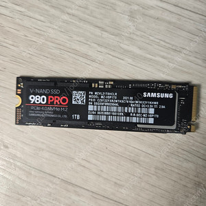 삼성980PRO 1TB NVMe.M2 SSD