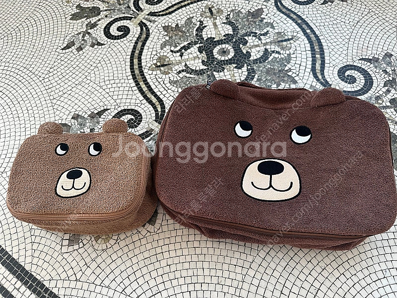 콜미텔라 곰돌이 테리파우치--0