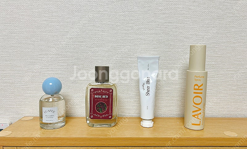 여성 향수 모음(라브아,로즈레드,루아페)--0