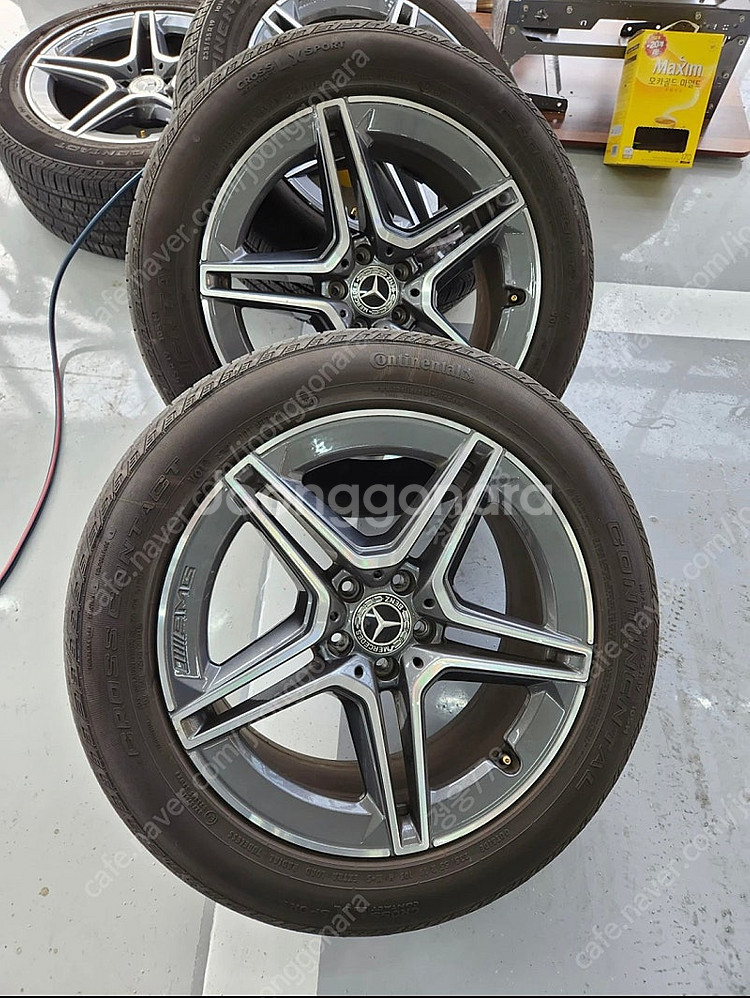 벤츠 AMG 휠타이어 한대분 팝니다--0