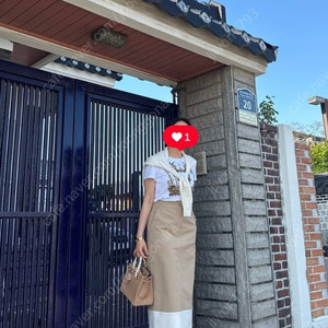 자스민케이 썸머 컬러 블록 스커트